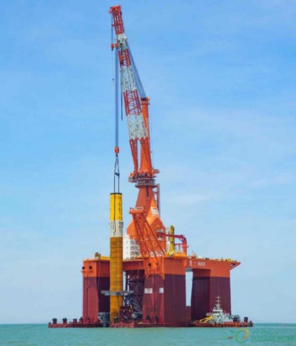 198MW，总投资37.4亿！广东首个大兆瓦级海上风电项目36根“定海神针”全部安插到位