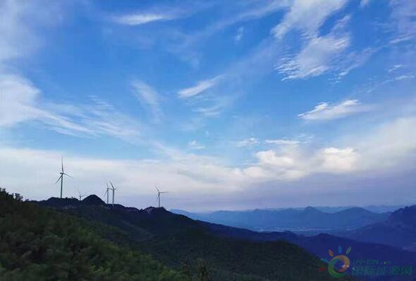 58MW！湖北通山大幕山风电场29台风电机组全部并网发电