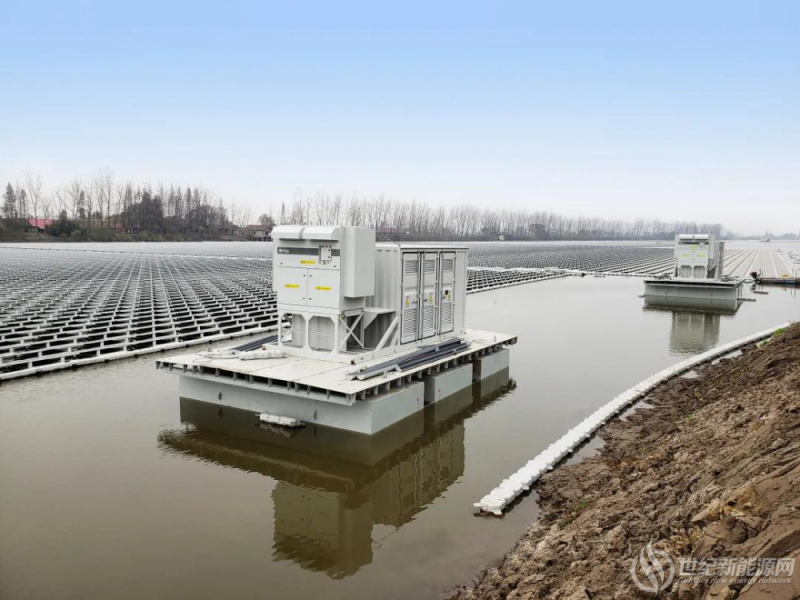 上能电气以技术添彩大唐集团首个水面漂浮式光伏电站