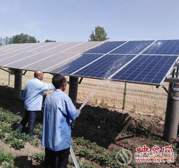 河南平舆县万冢镇多举措加强光伏电站维护管理工作