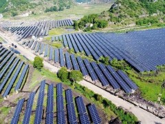 贵州夏家坪子50兆瓦光伏发电项目全容量并网发电成功