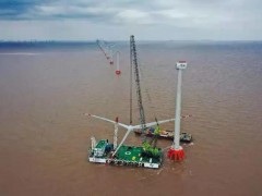 浙能嘉兴1号海上风电74台风机全部吊装成功，为节能减排奠定坚实的基础！