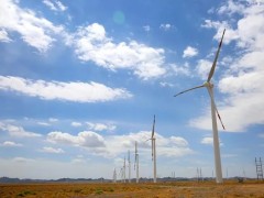 甘肃能源盐池滩100MW风电项目首台机组并网发电！