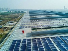 浙江宁波镇海区首个低碳小微园区光伏建设已完成并网！